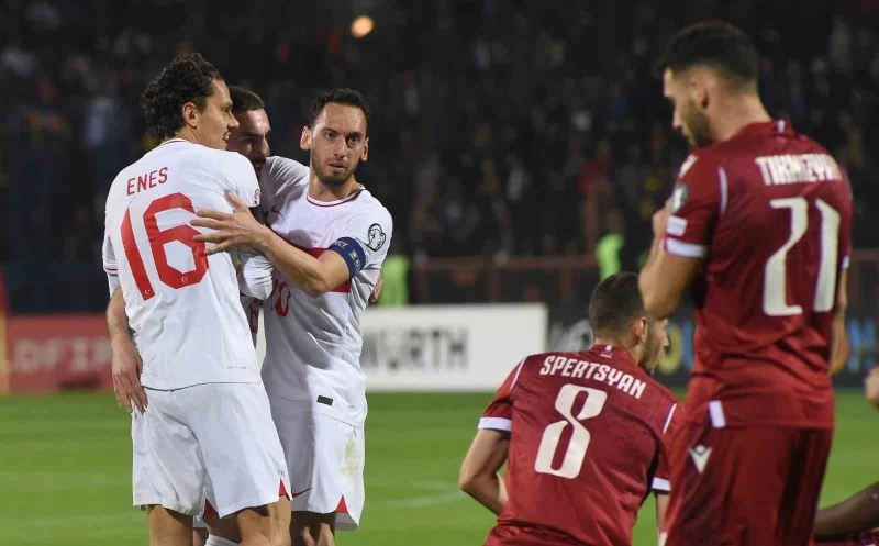 2024 Avrupa Şampiyonası Elemeleri: Ermenistan: 1 - Türkiye: 2 (Maç sonucu)
