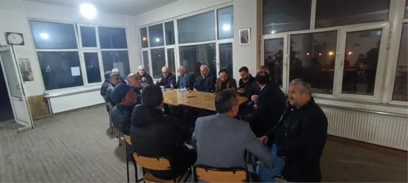 Başkan Şahin, köy halkı ile buluştu
