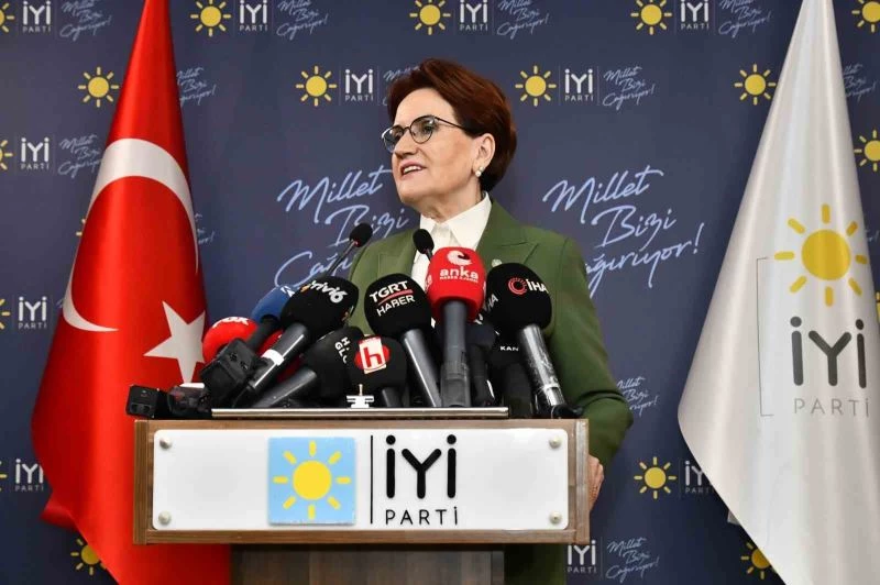 İYİ Parti lideri Akşener’den 