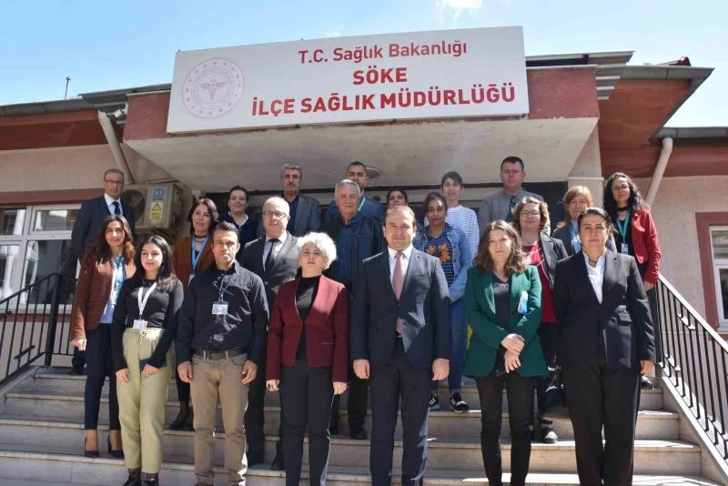 Aydın İl Sağlık Müdürü Dr. Eser Şenkul, Söke’de sağlık kurumlarını gezdi
