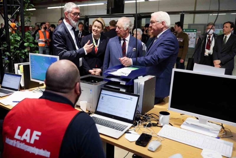 İngiltere Kralı III. Charles, Ukraynalı mültecilerle bir araya geldi
