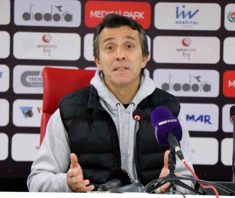 Bülent Korkmaz: “Hedefimiz Süper Lig, ligin sonunda göreceğiz”
