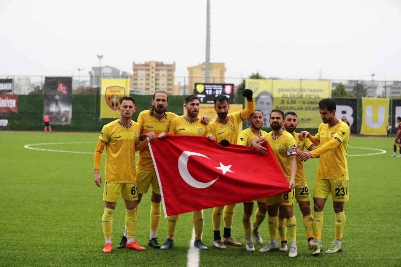 Aliağaspor FK’dan farklı galibiyet

