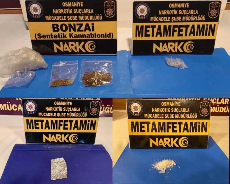 Osmaniye’de uyuşturucu operasyonlarına 5 tutuklama