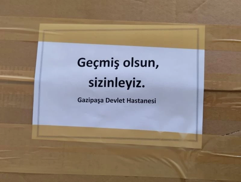 Gazipaşa Devlet Hastanesi 2 bin 841 depremzedeye hizmet verdi
