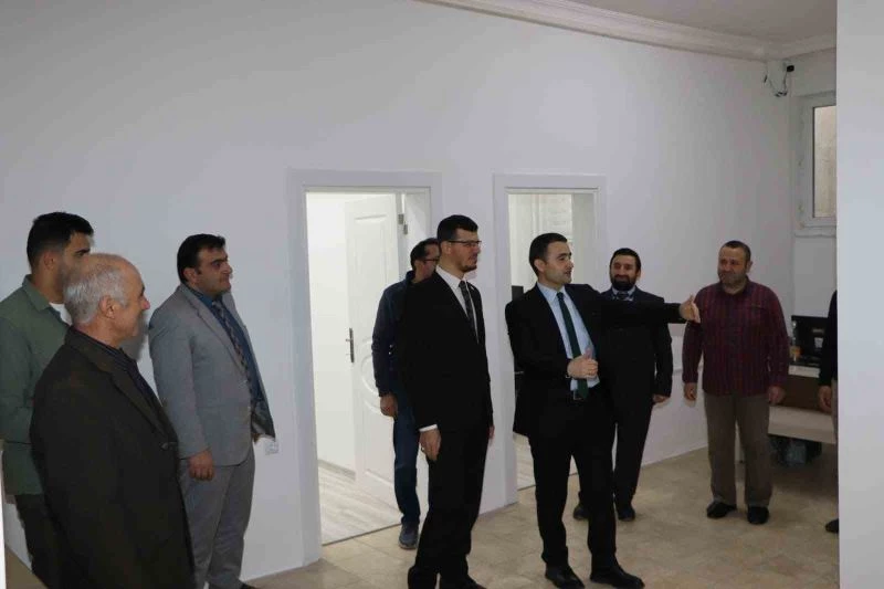 Kaymakam Bilici: “Depremzedelere sağlanan maddi destek kadar manevi destekte önemli”
