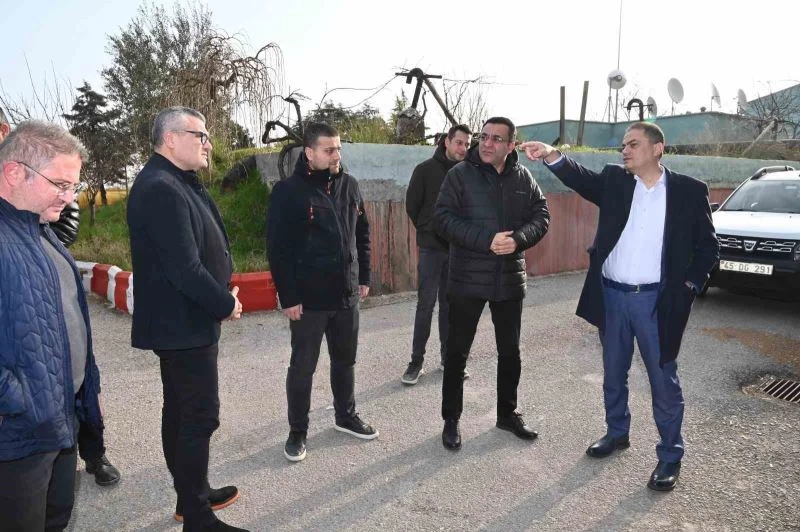 Aslay, Manisa’nın kalbi Akpınar İçme Suyu Tesisi’ni inceledi
