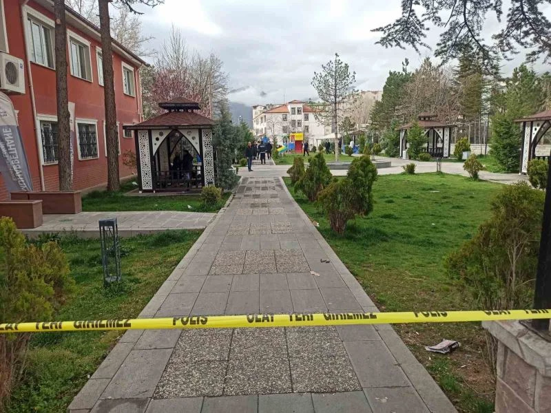 Parkta ölü olarak bulundu
