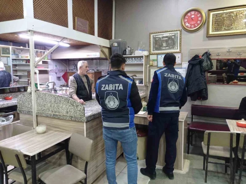 Çorum’da zabıta ekipleri çay ocaklarını denetledi
