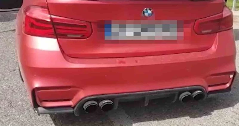 Gaziantep’te 7 modifiyeli araç sürücüsüne cezai işlem uygulandı
