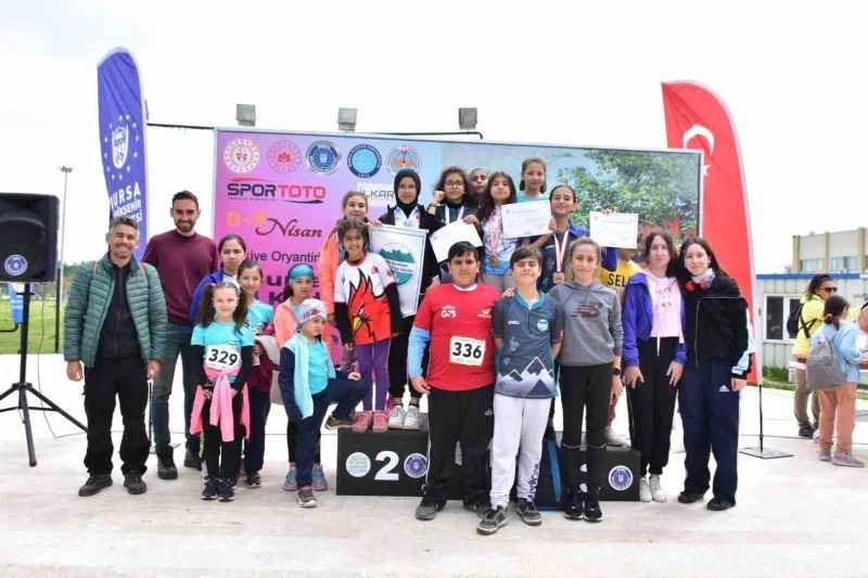 İnönü Belediyesi 2. Kademe Bursa Oryantiring Yarışlarına damga vurdu
