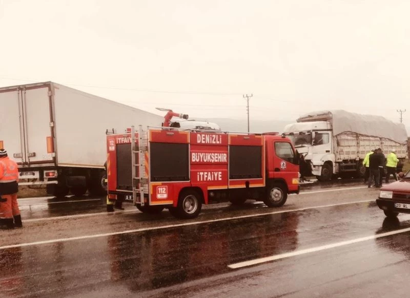 Denizli’de son 1 haftada 110 trafik kazası meydana geldi
