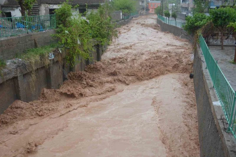 Silopi’de sağanak yağış okulları tatil ettirdi
