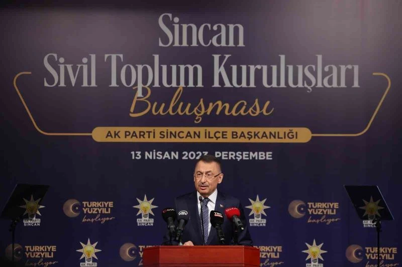 Cumhurbaşkanı Yardımcısı Oktay: 