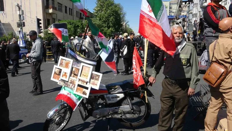 İran’da binlerce kişi “Kudüs Günü” yürüyüşlerine katıldı
