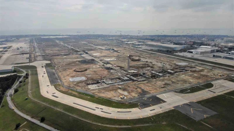 Atatürk Havalimanı Millet Bahçesi’ndeki çalışmalar havadan görüntülendi: Alan binlerce ağaçla kaplandı
