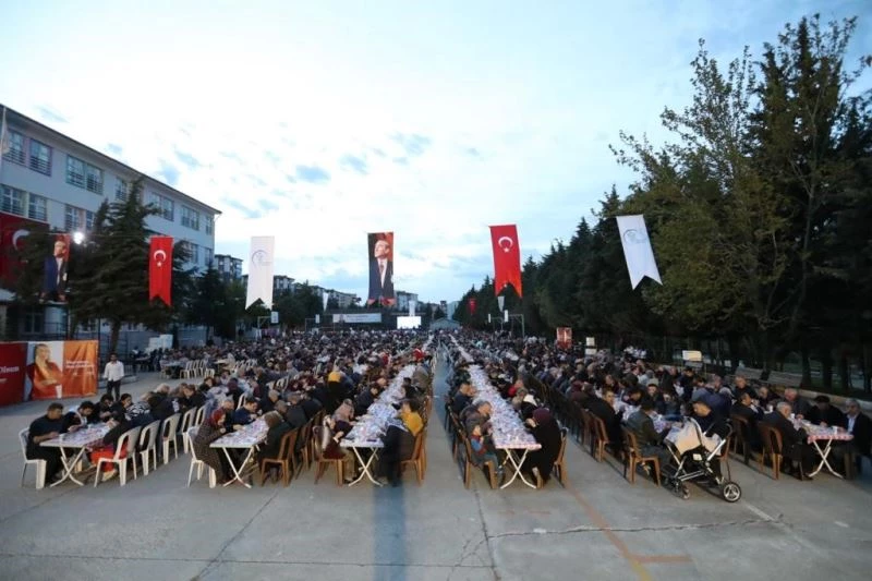 Merkezefendi’de Halil İbrahim sofrası Yenişehir’de kuruldu
