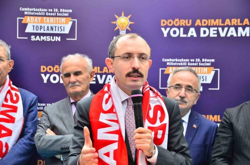 Bakan Mehmet Muş: “Kurumu zarara sürükleyen birine Türkiye’yi emanet edemeyiz”
