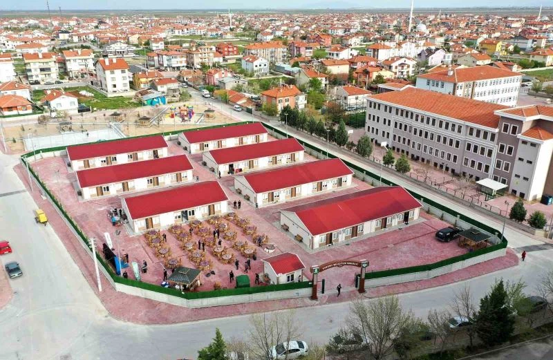 Karatay Belediyesi Konukevi açıldı, depremzede aileler yerleşti
