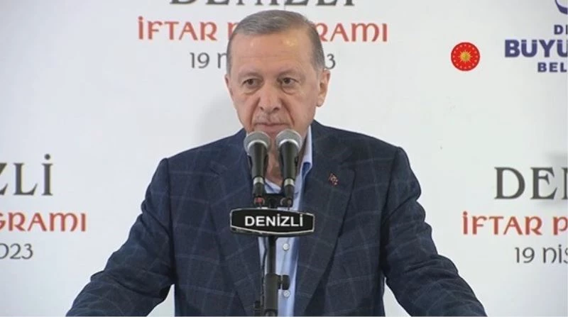 Cumhurbaşkanı Erdoğan orucunu Denizlililerle birlikte açtı
