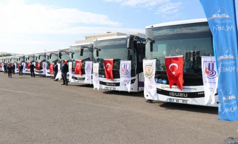 Şanlıurfa’da bayram süresince belediye otobüsleri ücretsiz
