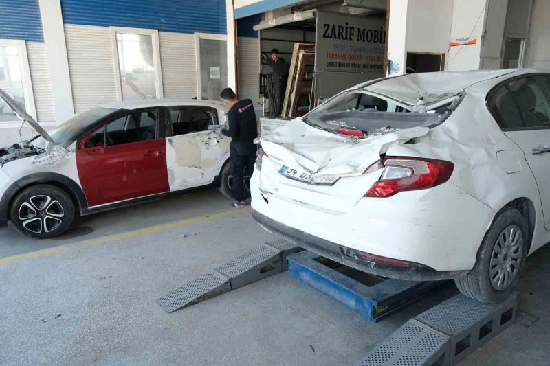 Araçtaki deprem çantası hayat kurtarıyor
