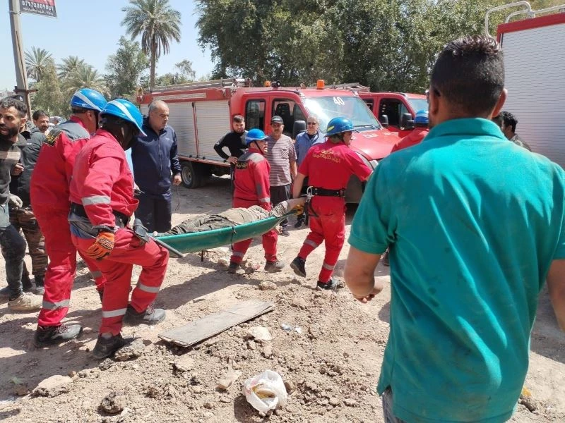 Irak’ta inşaat halindeki AVM çöktü: 8 işçi kurtarıldı
