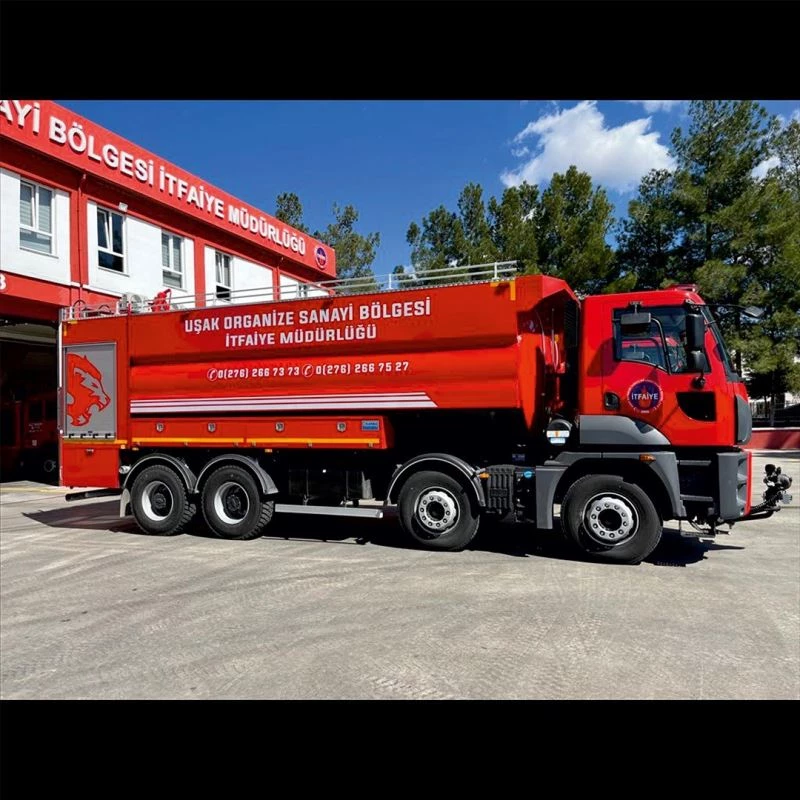 Uşak itfaiye parkuru güçlendi
