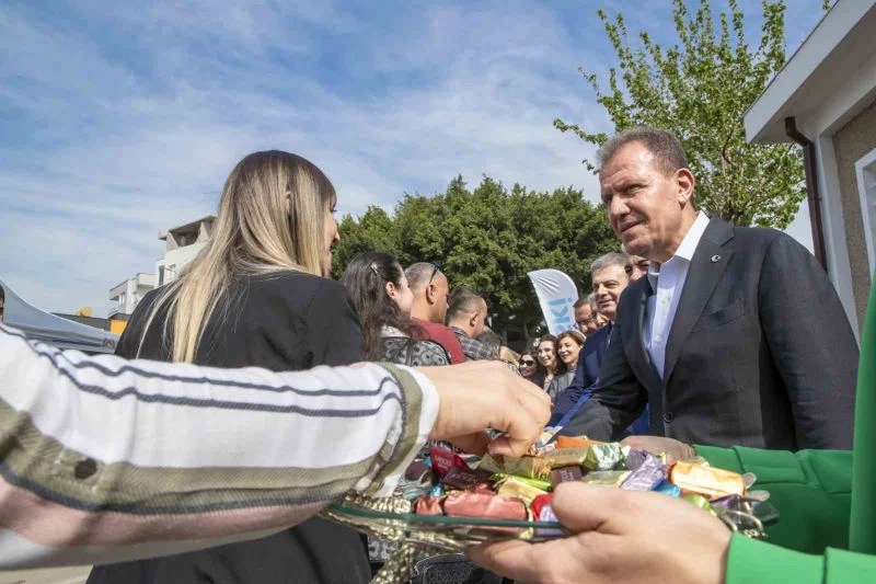 Başkan Seçer, personeliyle bayramlaştı
