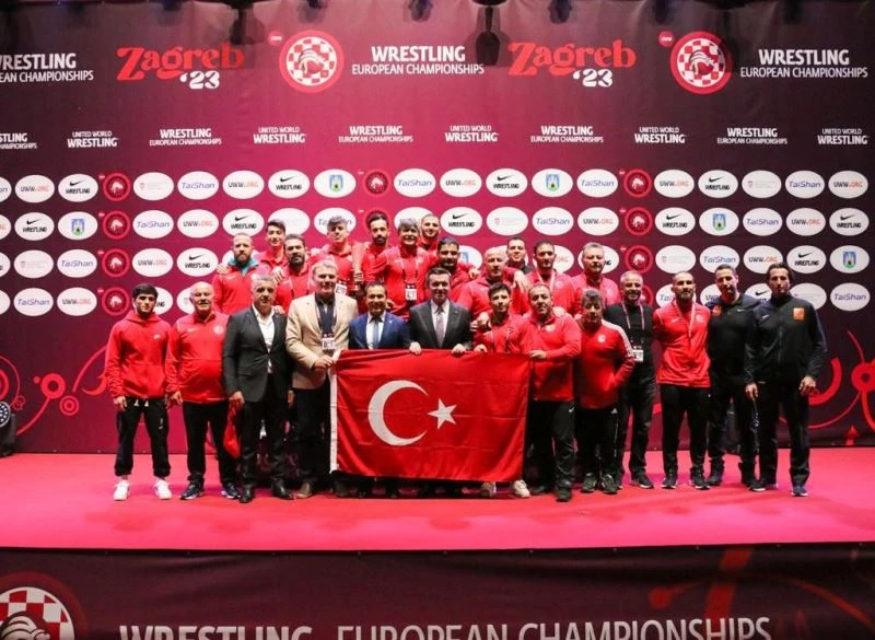 Serbest Güreş Milli Takımı, Avrupa üçüncüsü oldu

