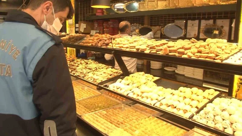 Ümraniye’de bayram öncesi pastanelere denetimler başladı
