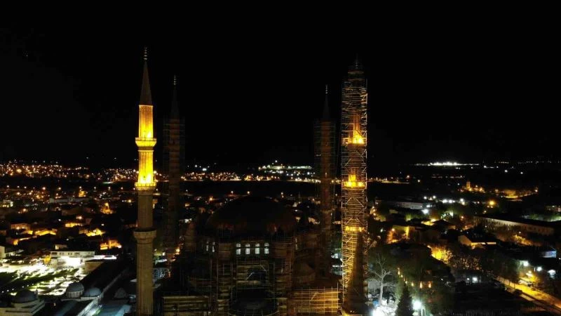 Selimiye’de Ramazan’ın son teravih namazı kılındı

