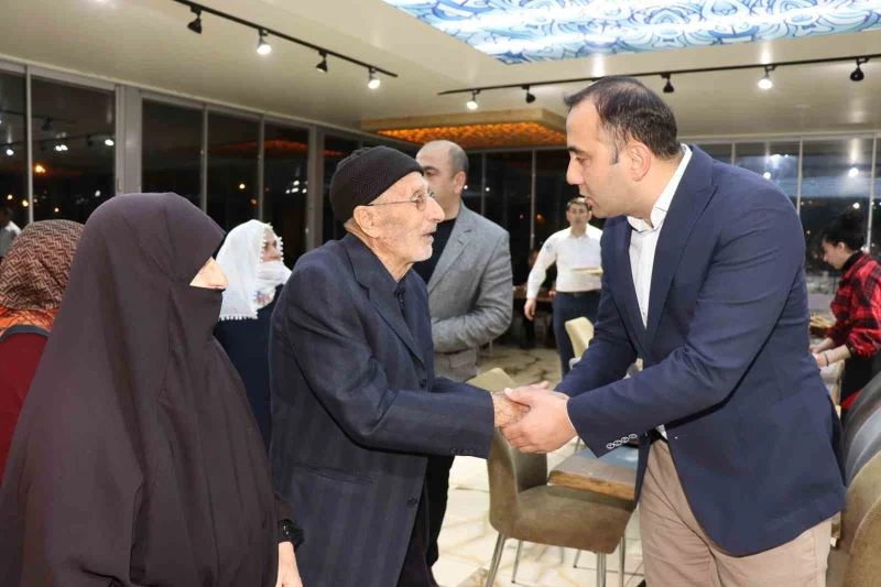 Kaymakam Bakkal, şehit ve gazi yakınları ile iftar yemeğinde bir araya geldi
