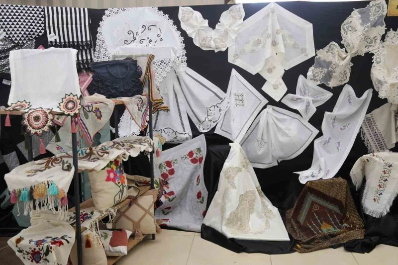 Kadınlar baharın gelişini el emeği göz nuru eserleriyle karşılayacak
