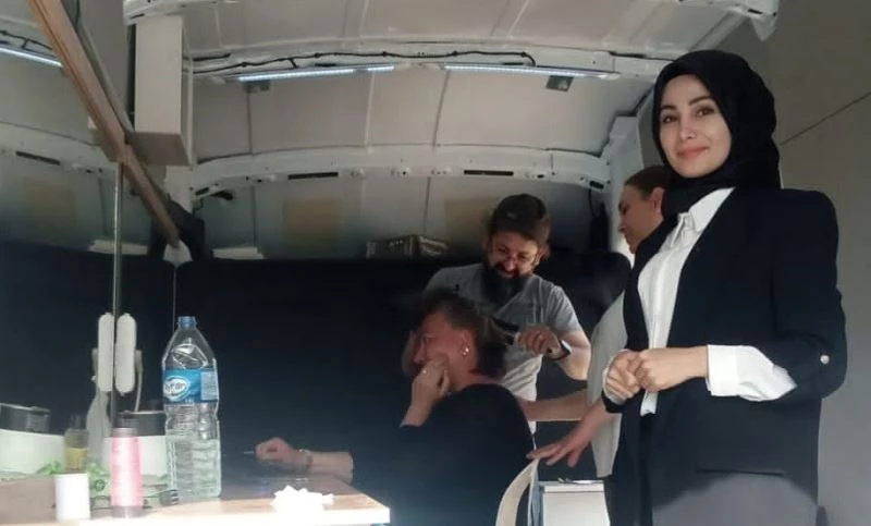 Bodrum’dan Malatya’ya mobil kuaför
