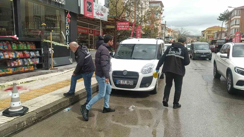 Kaldırımda yürürken silahlı saldırıya uğradı
