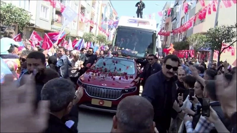 Cumhurbaşkanı Erdoğan Bursa’ya Togg aracıyla giriş yaptı
