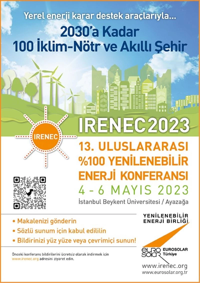 Yenilenebilir Enerji Konferansının 13’üncüsü 4 Mayıs’ta
