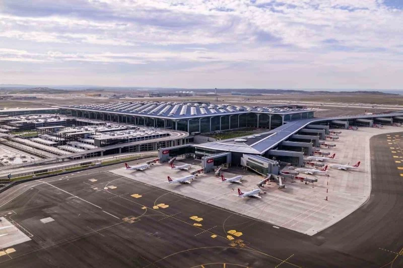 İstanbul Havalimanı Mart ayında günlük bin 263 uçuş ile Avrupa’da zirvede
