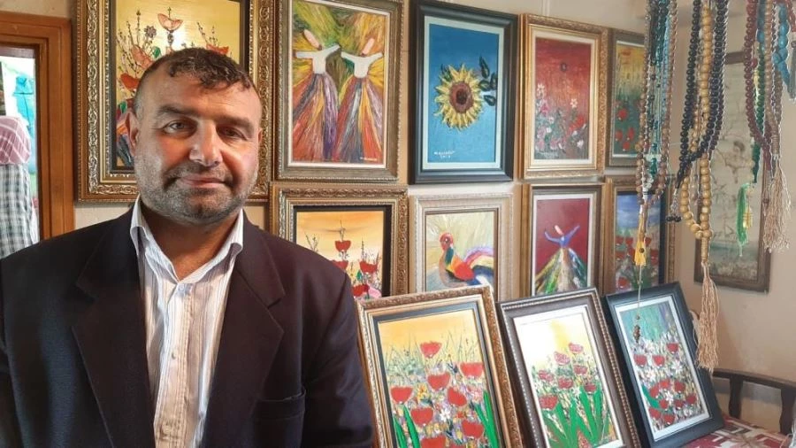 Köydeki evinden Avrupa