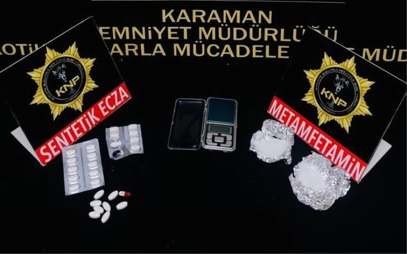 Karaman’da uyuşturucu ticaretinden 1 kişi tutuklandı
