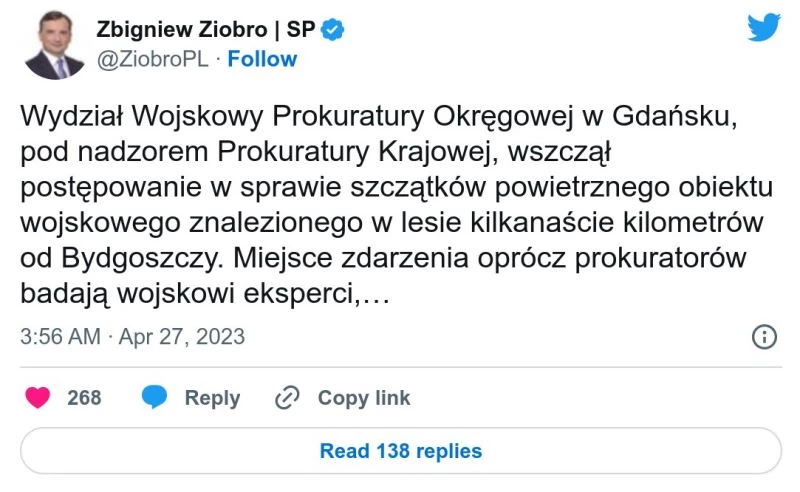 Polonya’daki bir ormanda askeri teçhizat kalıntıları bulundu
