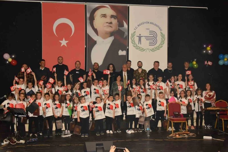 Bozüyük Belediyesi Çocuk Korosu’ndan muhteşem “23 Nisan Çocuk Konseri”
