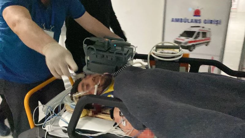 Hava almak için araçtan indi canından oldu
