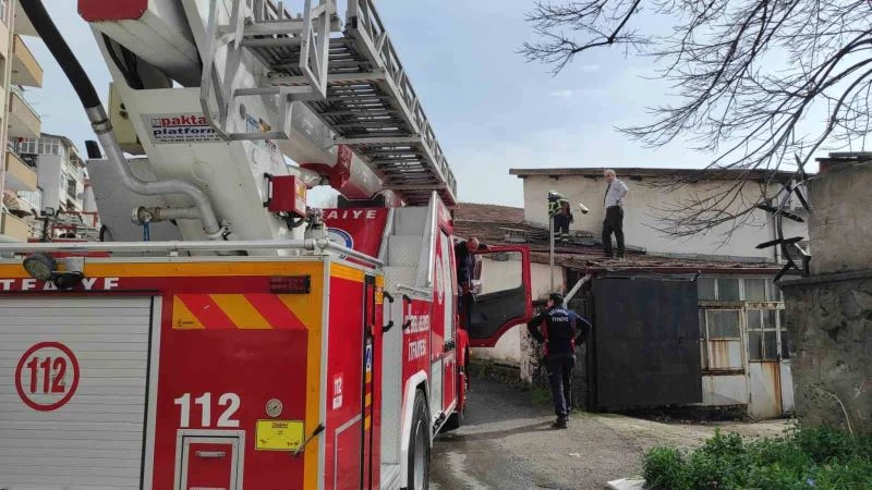 Okuldan dumanlar yükseldi, gerçek sonra anlaşıldı
