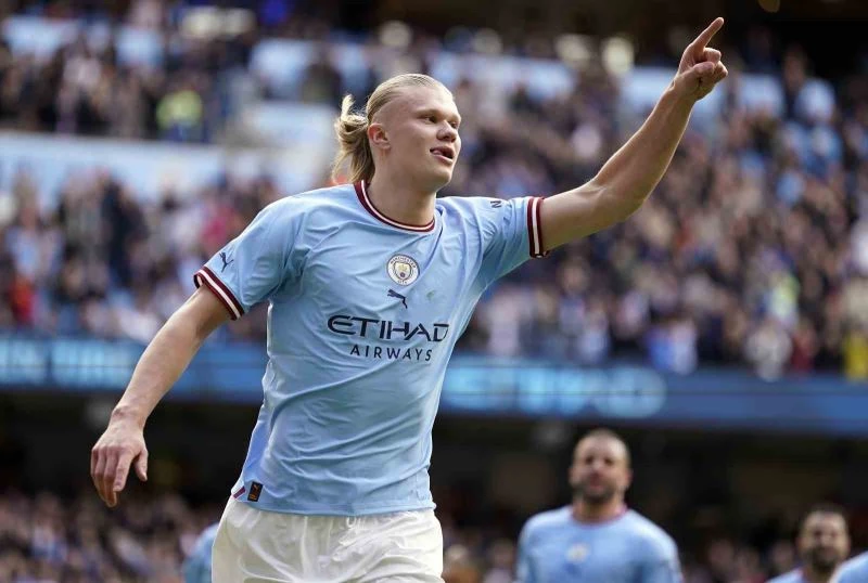Erling Haaland, Premier Lig tarihine geçti
