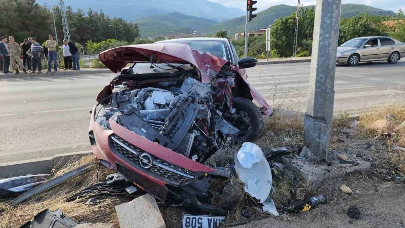 3 günlük aracının motoru metrelerce ilerde bulundu

