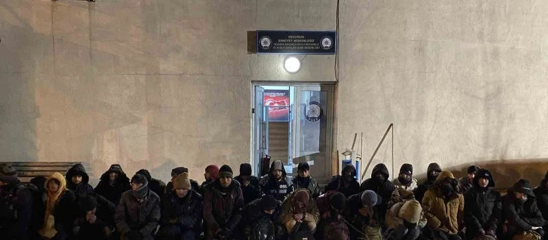 Kargo aracının kasasında 41 düzensiz göçmen yakalandı
