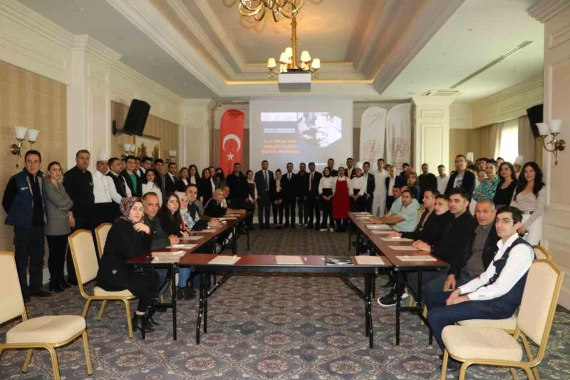 Kültür ve Turizm Bakanlığından Van’daki otel çalışanlarına eğitim
