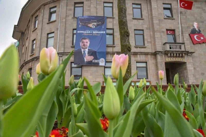 Giresun çiçeklerle renklendi

